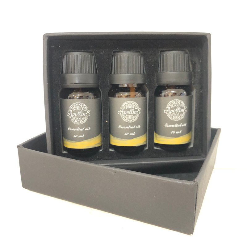 100%天然精油【专注静定组】三入/组 - 香薰/精油/线香 - 精油 