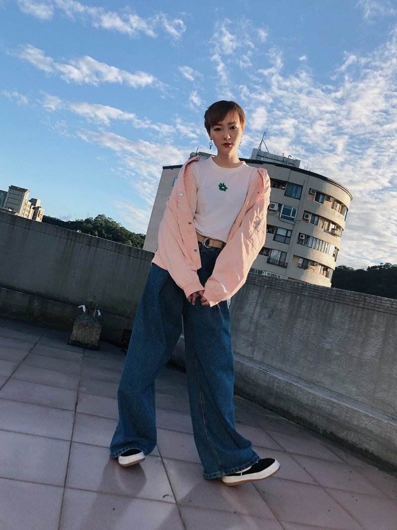 衬衫式飞行外套-粉 WINDSTOPPER BOMBER JACKET IN POWDER PINK - 女装休闲/机能外套 - 聚酯纤维 粉红色