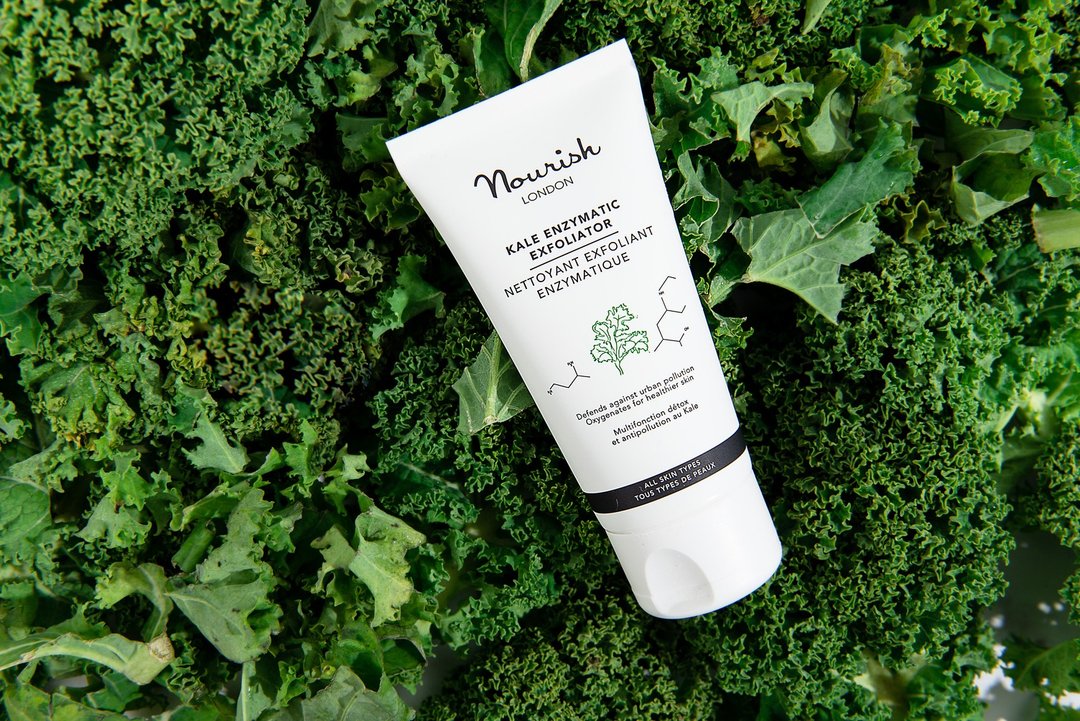 【纯素护肤品】英国 Nourish London 羽衣甘蓝晶彩酵素去角质凝露 - 脸部清洁/卸妆用品 - 浓缩/萃取物 