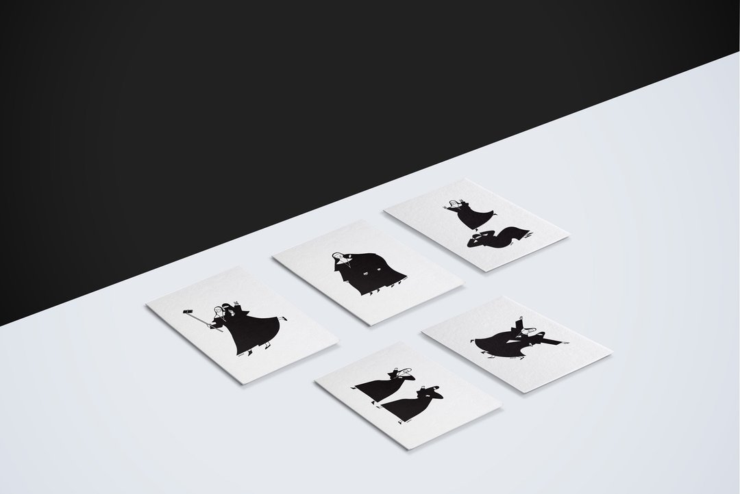 Postcard4x6" |  friends - 卡片/明信片 - 纸 