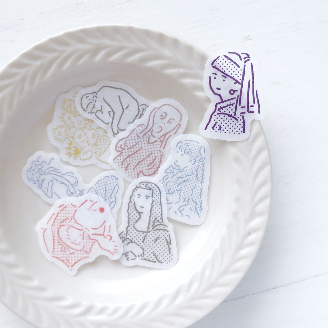 MATOKA DECO FLAKE STICKER 经典之作 - 贴纸 - 纸 