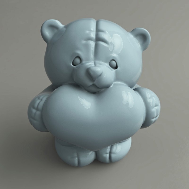 3D模型STL CNC Router文件 3d打印泰迪熊 - 其他数码设计 - 其他材质 