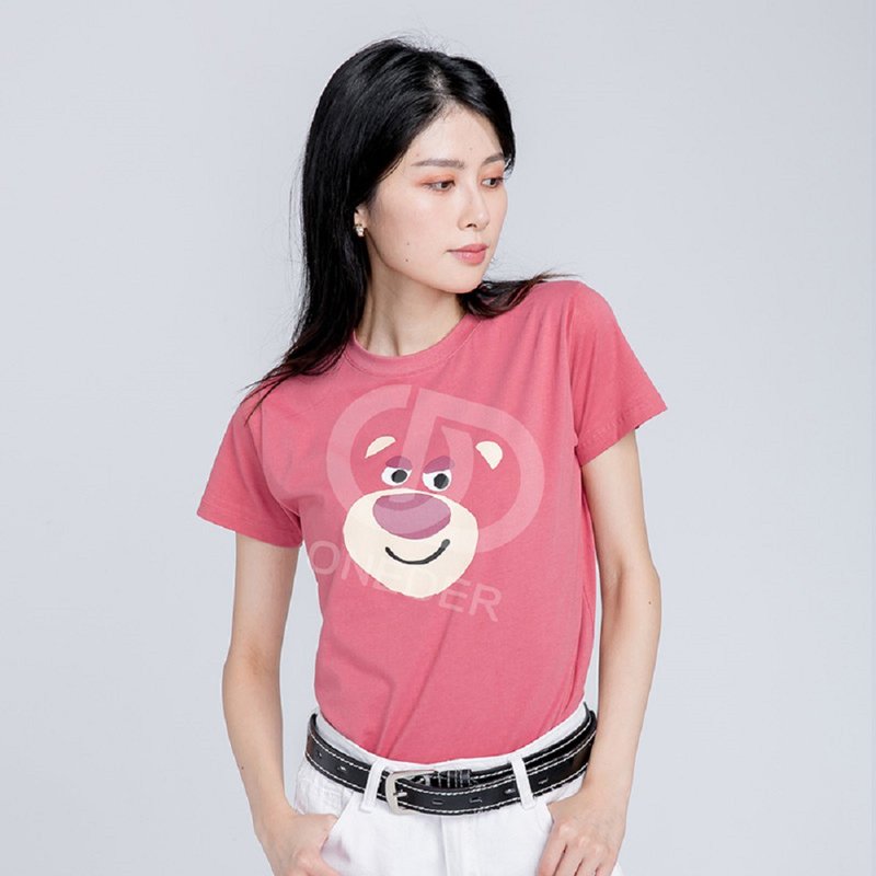 Disney 玩具总动员 熊抱哥纯棉短袖上衣T恤-男/ 女 TO-NX002 - 女装上衣 - 棉．麻 
