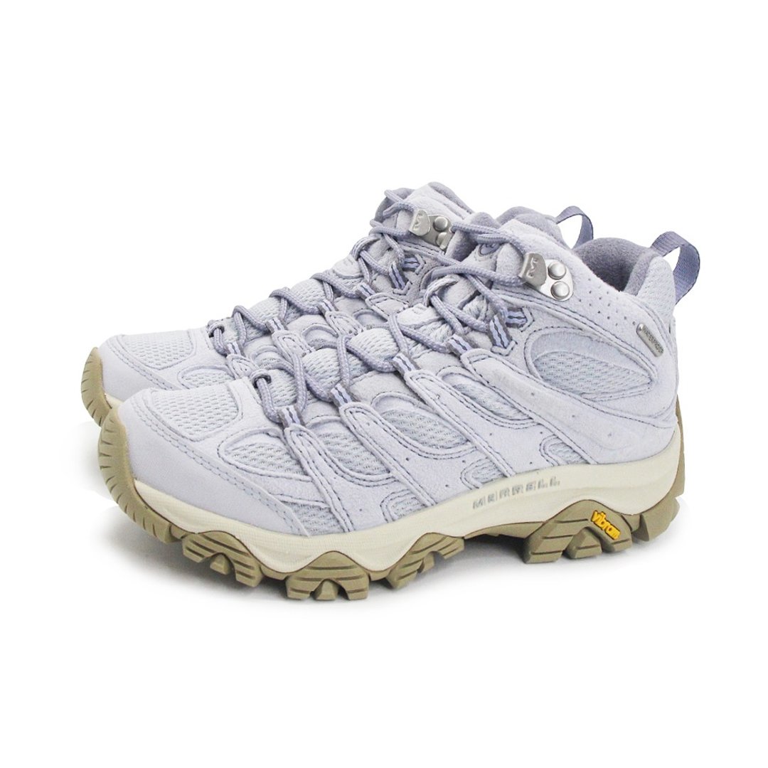 MERRELL MOAB 3 MID WP 防泼水中筒登山户外健行鞋 女鞋 - 浅紫色 - 女款运动鞋/球鞋 - 其他材质 
