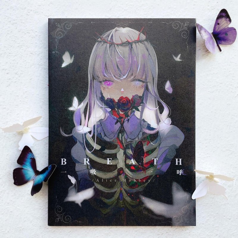 Alice Hobbey 全新原创画册 BREATH 一吸一呼 - 刊物/书籍 - 纸 多色