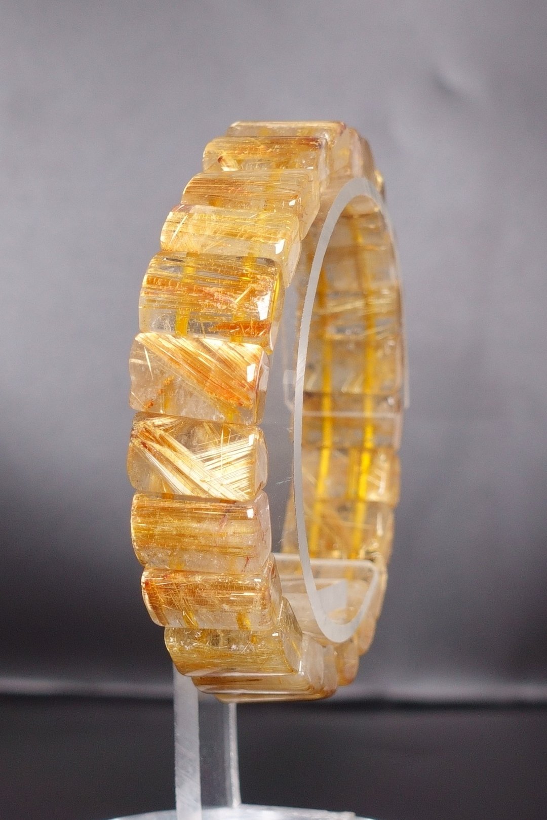 宝丽金珠宝-天然钛晶手排 - 手链/手环 - 水晶 
