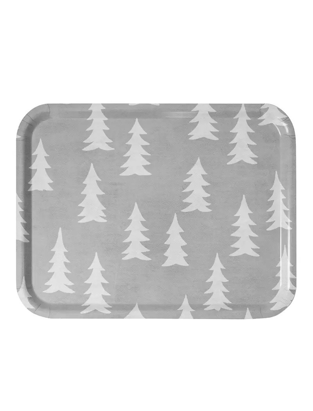 北欧设计方型托盘- GRAN LARGE TRAY, GREY/WHITE (43x33 cm) - 托盘/砧板 - 木头 灰色