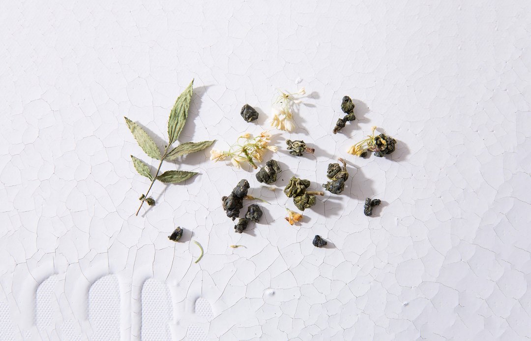 送礼外国友人丨桂花金萱茶【7入/组】台湾岛屿花茶系列 - 茶 - 新鲜食材 黄色