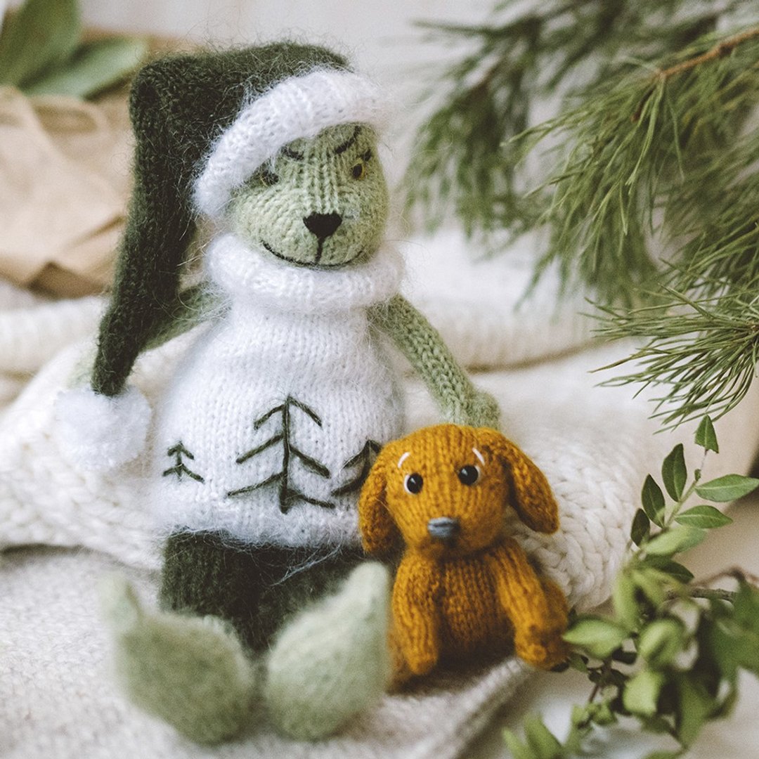 Evel Christmas Elf knitting pattern. Basic set of removable clothes. DIY - 手工艺教程/工具书 - 其他材质 