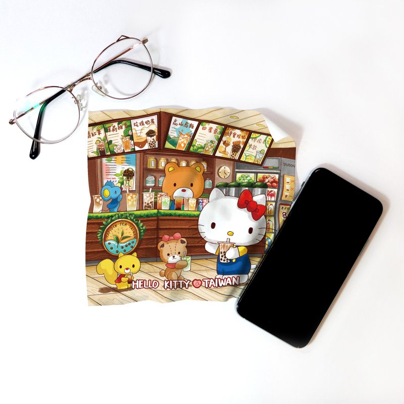 Hello Kitty 万用布 台湾手摇店 台湾限定=布漾独家=三丽鸥授权 - 眼镜盒/眼镜布 - 其他材质 多色