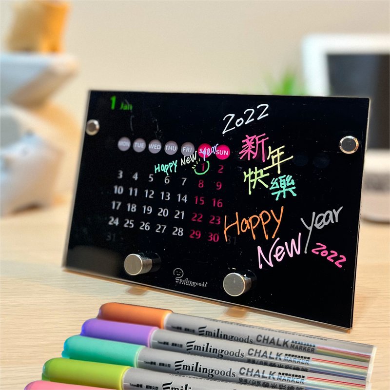 1mm细字笔尖萤光彩绘笔(压克力/玻璃/白板专用) - 其他书写用品 - 其他材质 多色