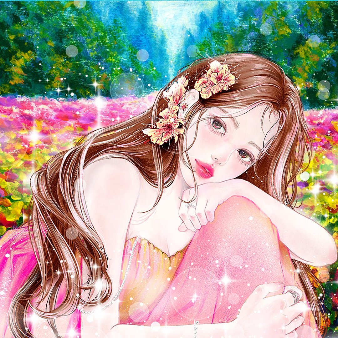 Lara (6Color) - 贴纸 - 纸 多色