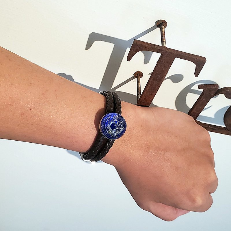 宠物毛发琉璃手带(含礼盒) - 订制抱枕/饰品 - 玻璃 多色