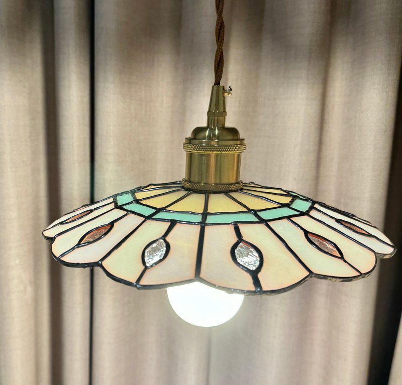 彩色玻璃-孔雀开屏的手作灯体验课 - 陶艺 - 玻璃 