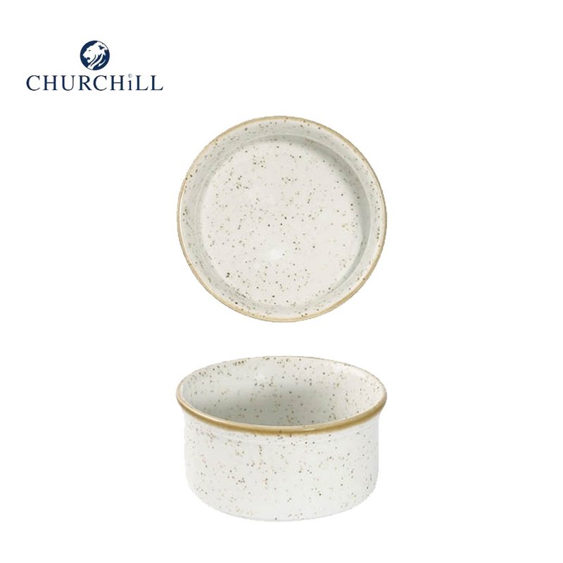 Churchill | STONECAST 点藏系列 米白色 酱汁碟 (7 cm) - 浅碟/小碟子 - 陶 白色
