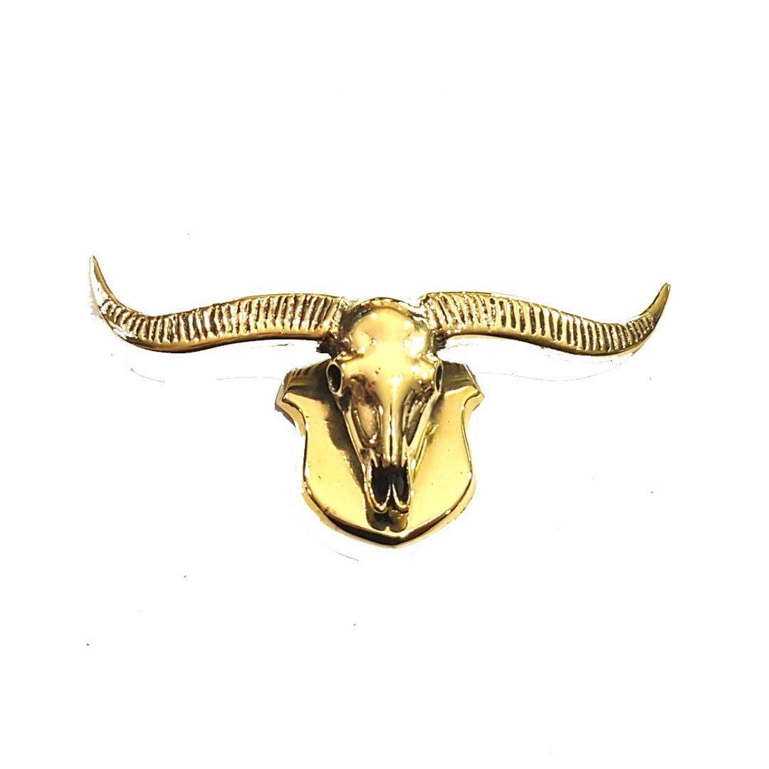Thai Buffalo Skull Handicraft Magnet - 其他 - 其他金属 