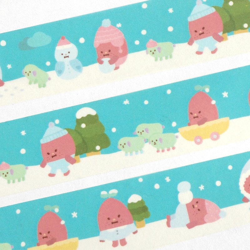 Product Add on Masking Tape - Raccoon Factory - 纸胶带 - 纸 多色