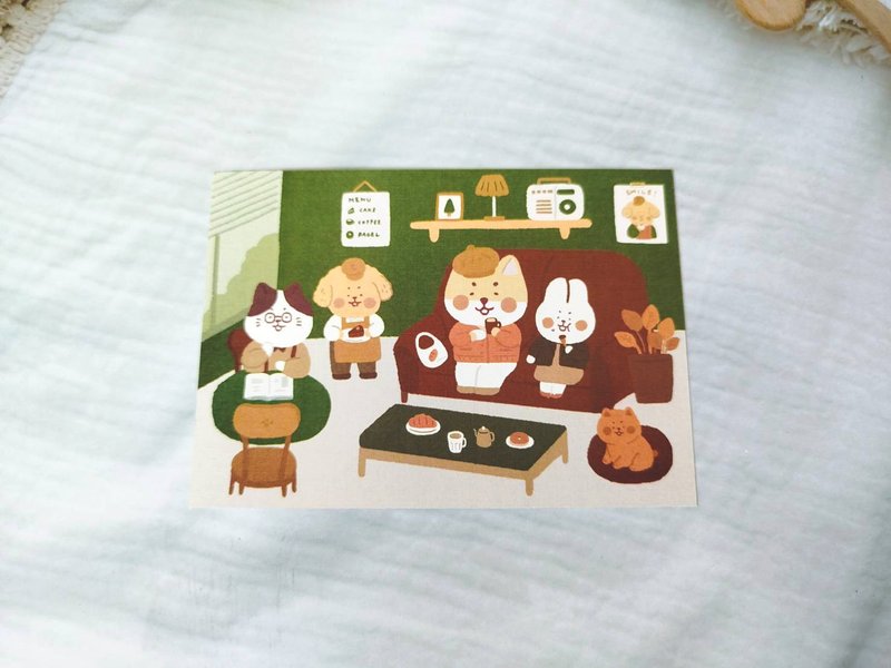 午后时光 - 卡片/明信片 - 纸 