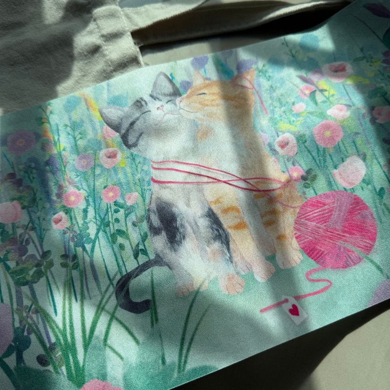 布噜得-小情人猫加大款防尘擦拭布(20x50cm)/键盘布/防尘布 - 数码小物 - 聚酯纤维 