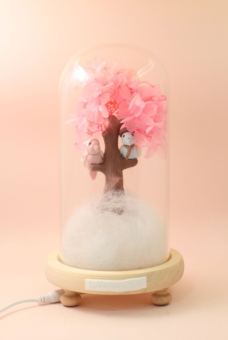 情人节小礼品,内有LED灯效,wedding gift,最贴心的情人节礼物 - 摆饰 - 粘土 