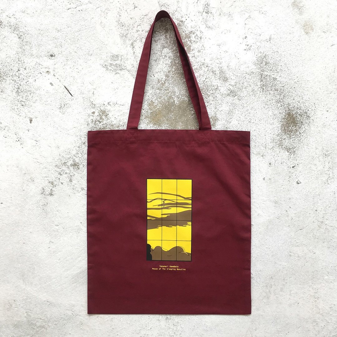 House of The Sleeping Beauties : Tote - Bag (Maroon) - 其他 - 棉 红色
