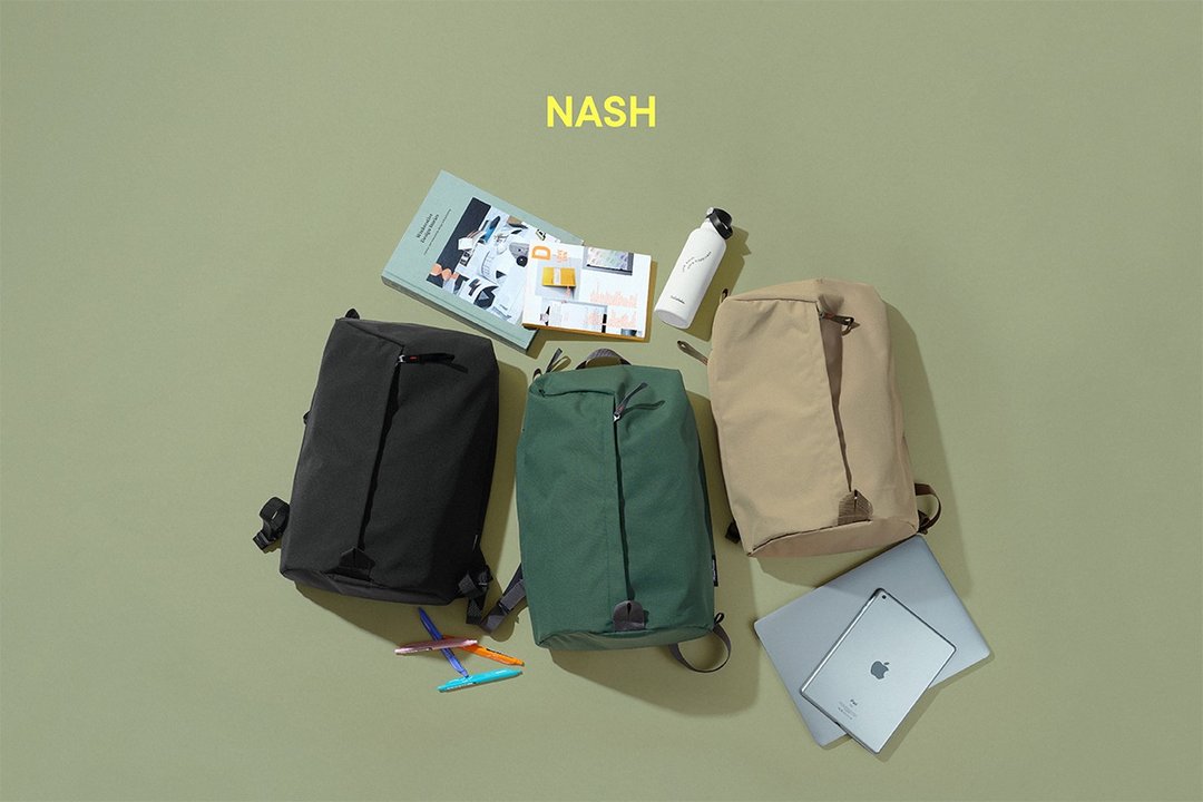 大容量防水实用后背包 NASH | 13-16寸MacBook Pro电脑笔电双肩包 - 后背包/双肩包 - 聚酯纤维 多色
