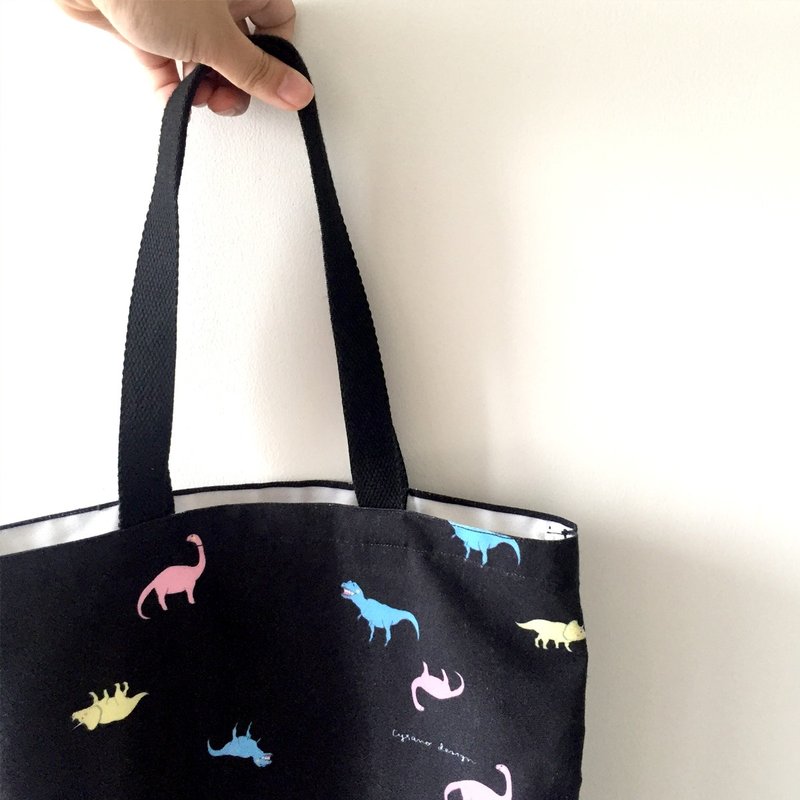Cyrano Bag - Cyranosaurs - 公文包/医生包 - 棉．麻 黑色
