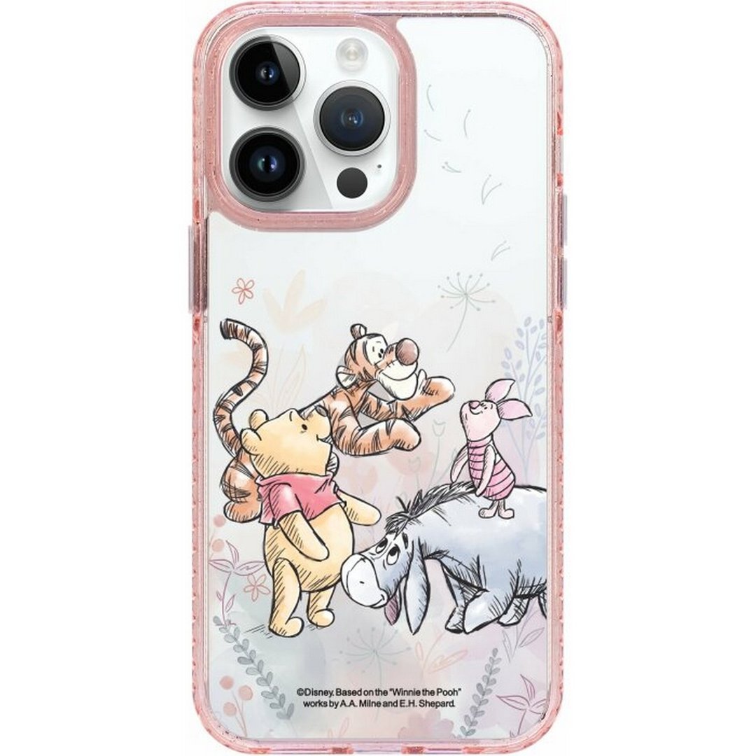 小熊维尼一家 iPhone16 Samsung S25 气垫标准防摔镜面手机壳 - 手机壳/手机套 - 塑料 多色