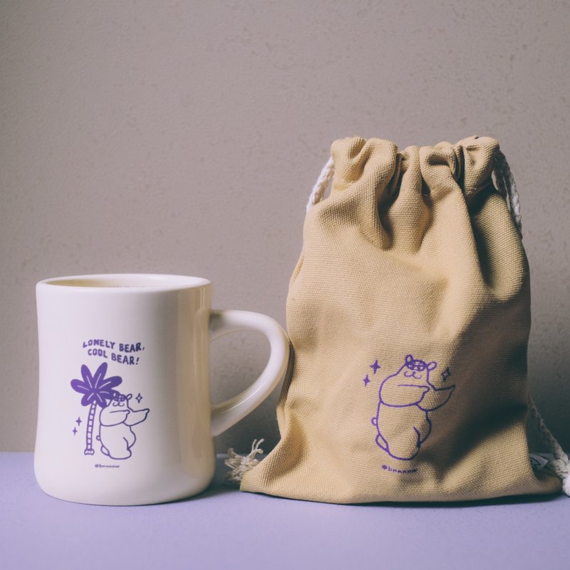 【500元交换礼物 赠卡片信封】酷咚咚复古马克杯 - 咖啡杯/马克杯 - 陶 紫色