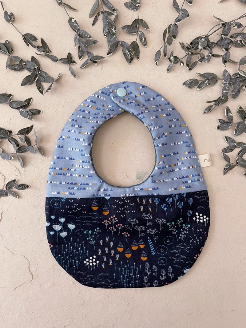 外星小林地     手工纯棉六层纱水滴围兜口水巾 - 围嘴/口水巾 - 棉．麻 多色