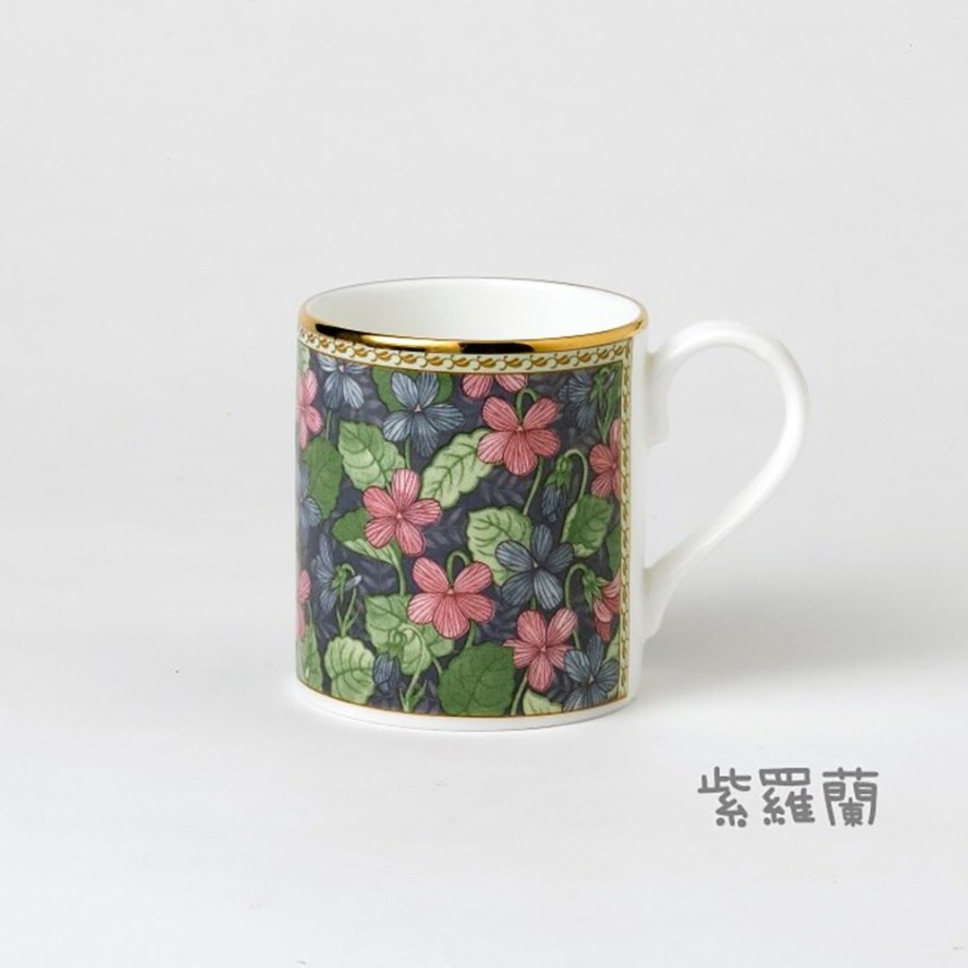 英国 RK | 经典Classic Collection 280ml金边骨瓷杯紫罗兰 - 其他杯子 - 瓷 多色