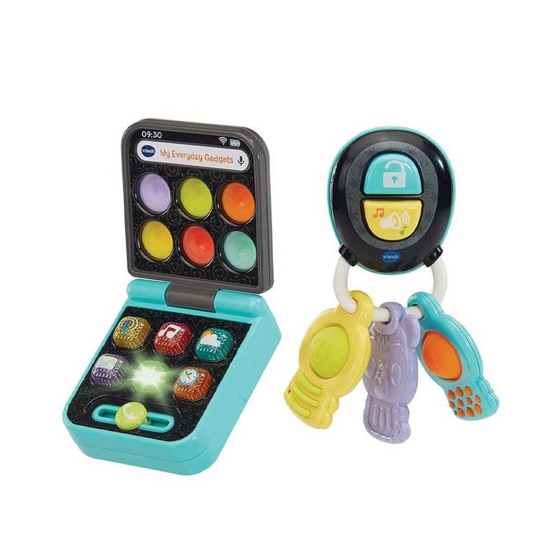 Vtech　宝宝手机钥匙学习组 - 玩具/玩偶 - 塑料 