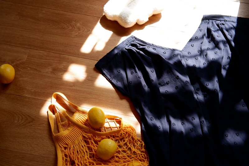 星星梦游-纯棉透气连身裤 - 背带裤/连体裤 - 棉．麻 蓝色