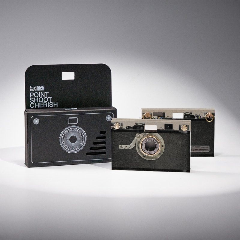 【CASE ONLY】复古相机系列 Vintage纸壳(不含主机)PaperShoot - 相机 - 纸 多色