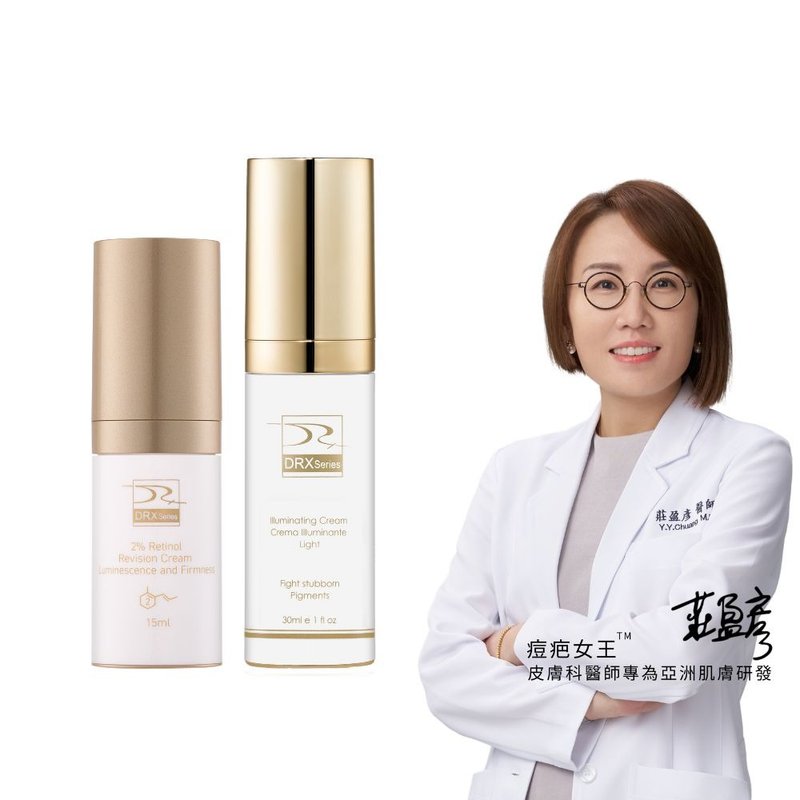 DRX 滚动式焕颜2入组 (2%A醇/超酵A醛) - 日霜/晚霜 - 其他材质 银色