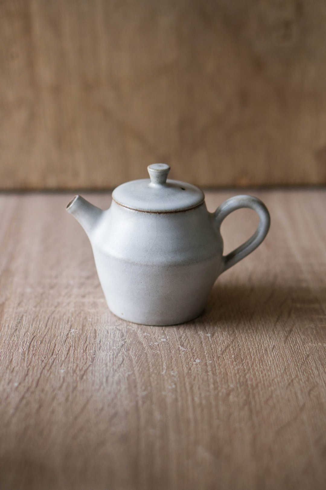 镁白茶壶 - 茶具/茶杯 - 陶 白色