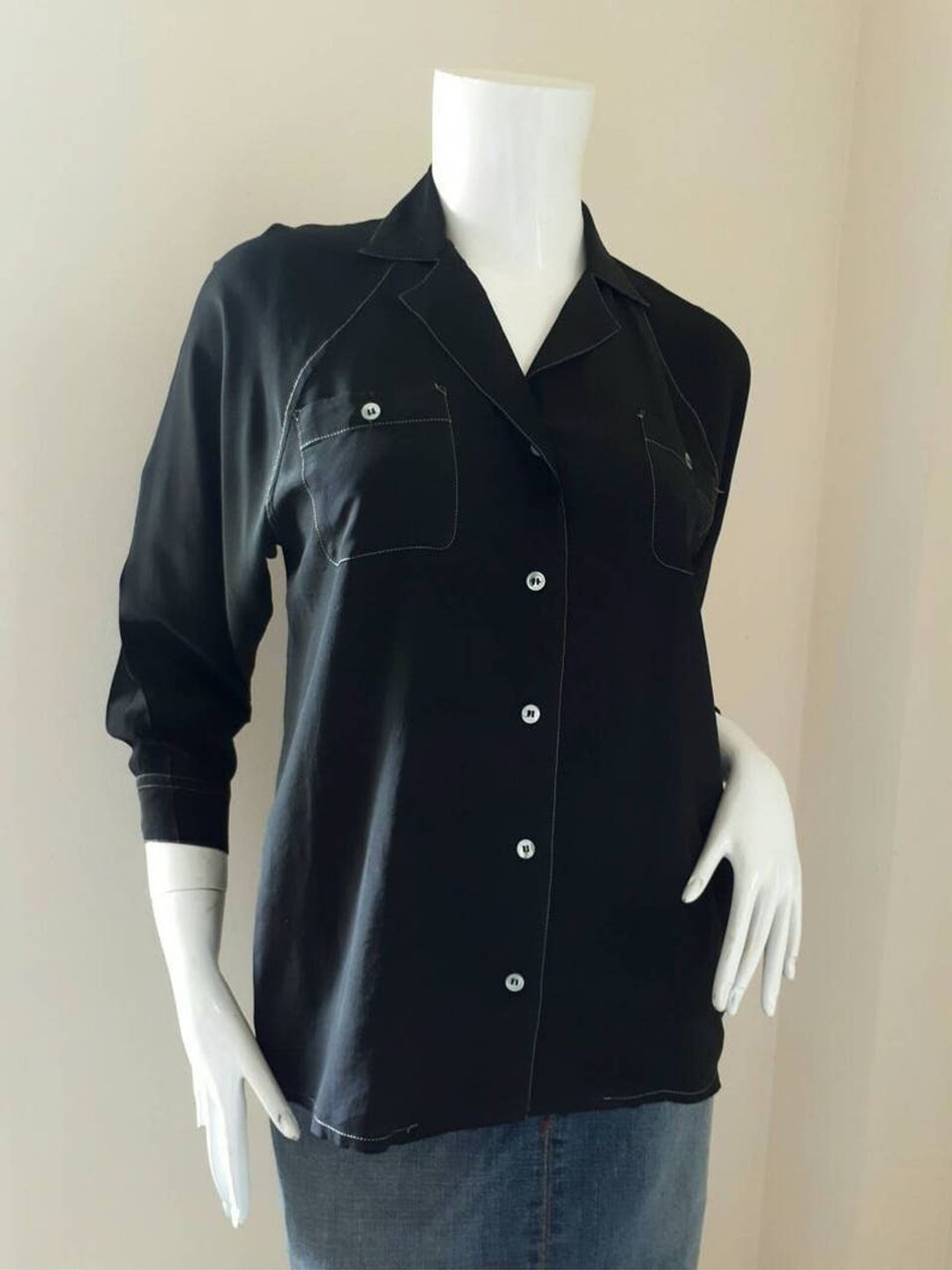 COMME des GARCONS 女款衬衫，均码，胸围 42 英寸 - 女装上衣 - 棉 粉红色