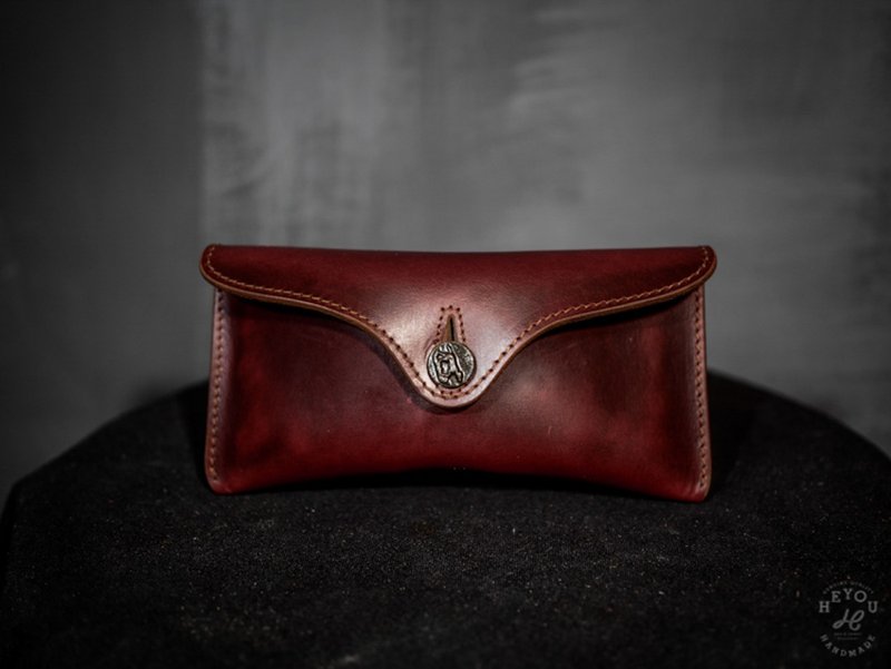 Glasses Case 皮革眼镜盒眼镜套 - 其他 - 真皮 红色