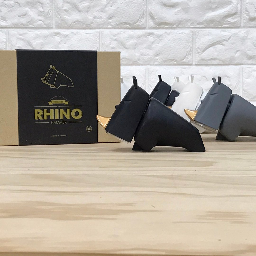 6周年惜福品回馈 | Rhino Hammer 犀牛锤(三色版) - 摆饰 - 铝合金 银色