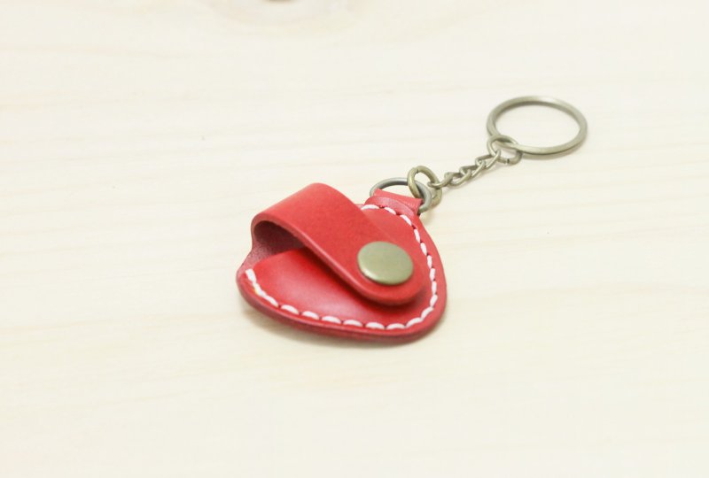 感应扣 Pick 钥匙圈皮套 | 定制名字  | 多款配色 - 其他 - 真皮 咖啡色