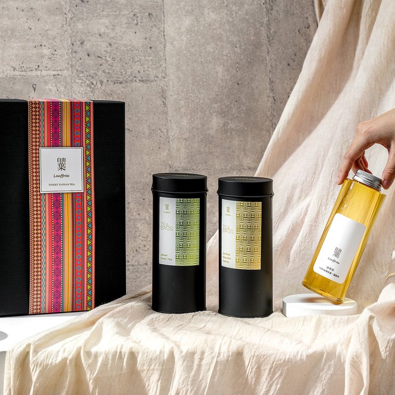 自由叶 | 精品茶包罐双入礼盒 | 高品质茶包 - 茶 - 其他材质 多色