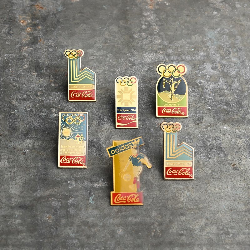Vintage Pins 复古别针 / 古董别针、限量徽章胸针、古董徽章 - 徽章/别针 - 其他金属 多色
