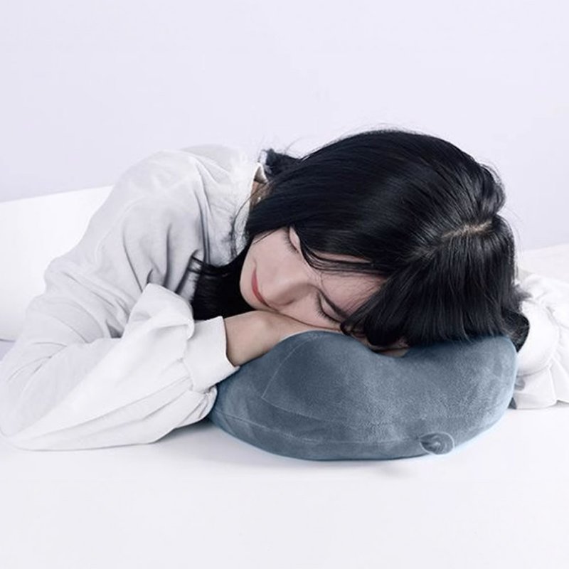 Chuyu 驼峰颈枕/U型枕/趴睡枕/办公室午休枕/人体工学休息枕 - 颈枕/旅行枕 - 聚酯纤维 多色