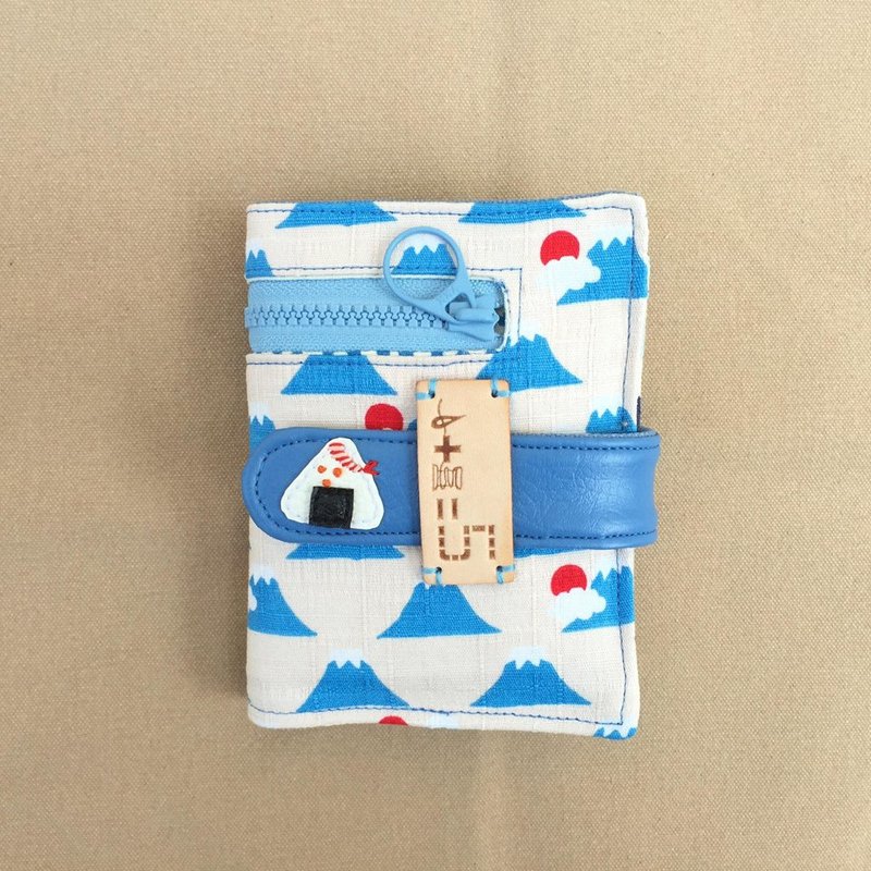 *1+1=5/三角红虾御饭团白色 布短夹* - 皮夹/钱包 - 棉．麻 白色