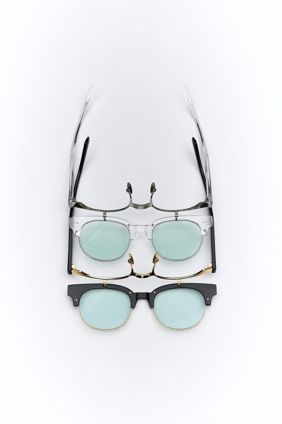 Vatic Chelsea Flip-up browline glasses 可掀式眉框墨 - 眼镜/眼镜框 - 其他金属 灰色