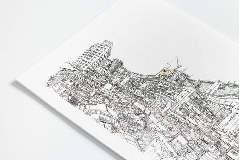 河堤系列_【河堤市集】手绘海报A3 - 海报/装饰画/版画 - 纸 