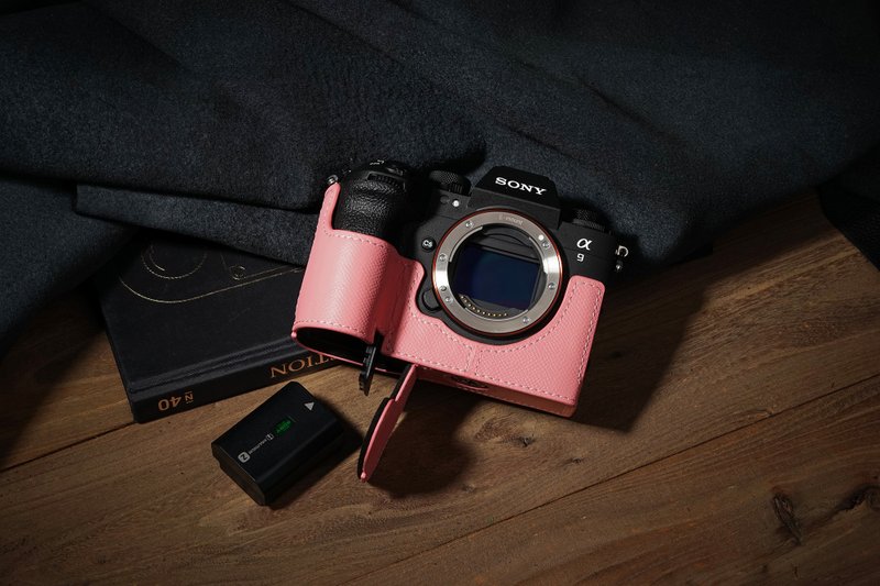适用机型SONY a9 III/ a1 II 手掌纹皮革相机底座皮套 - 相机包/相机袋 - 真皮 多色