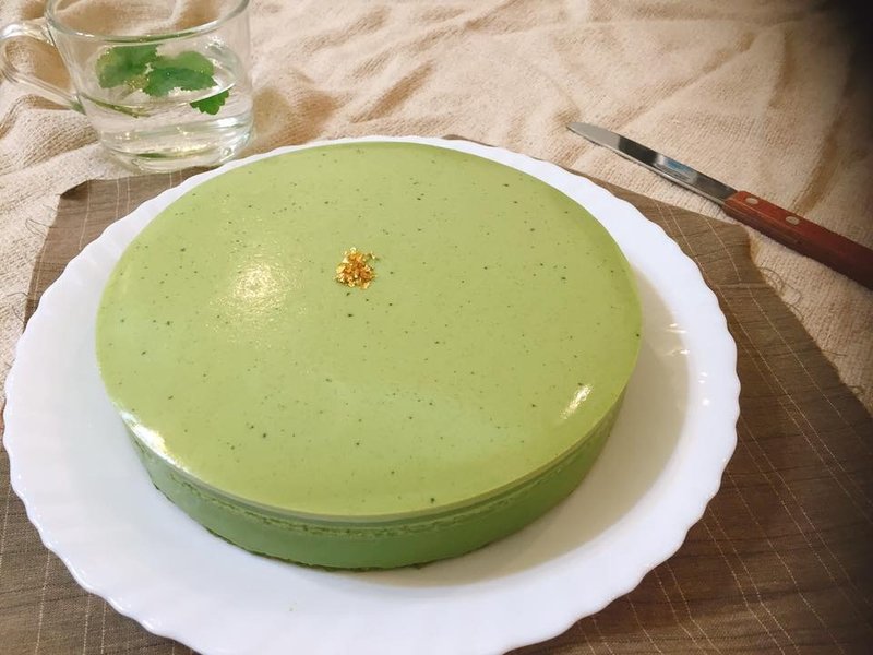静冈抹茶红豆幕思蛋糕~#万丹红豆#百年三温糖#用料实在 - 蛋糕/甜点 - 新鲜食材 绿色