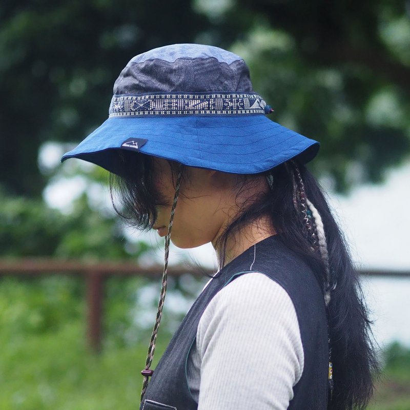 登山帽 Scrap Bucket Hat | 香港手造 - 帽子 - 聚酯纤维 