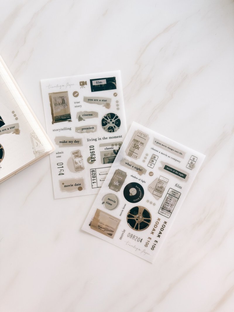 About Film Print-on sticker / 转印贴纸 - 贴纸 - 塑料 